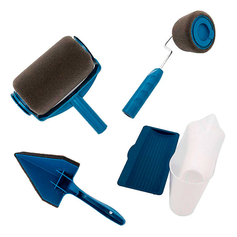 Juego completo de rodillos para pintar sin goteo Juego completo de rodillos para pintar sin goteo